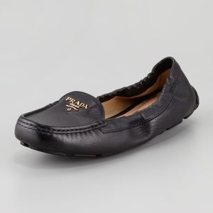 Authentic Prada Scrunch Loafers Flats